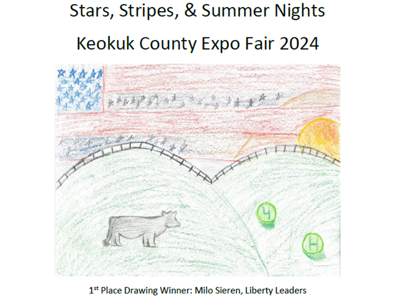Logo for 2024 Keokuk County Exposition Fair