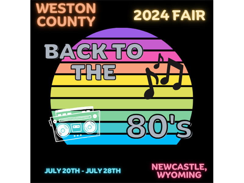 Logo for 2024 Weston County Fair