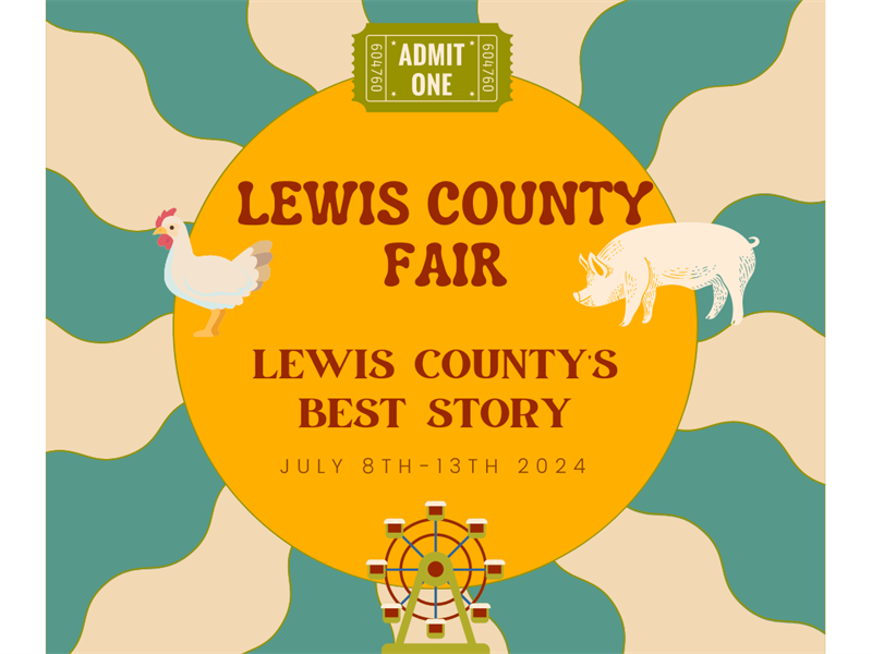 Logo for 2024 Lewis County Fair