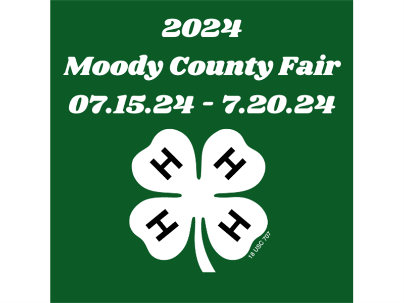 Logo for 2024 Moody County Fair