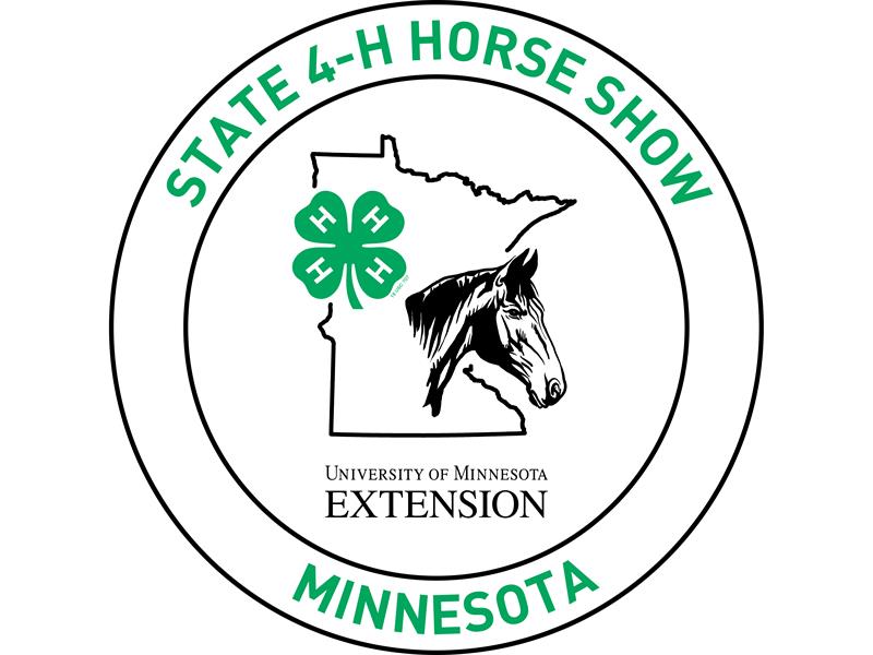 Logo for 2024 State 4-H Horse Show