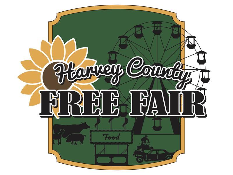 Logo for 2024 Harvey County Fair