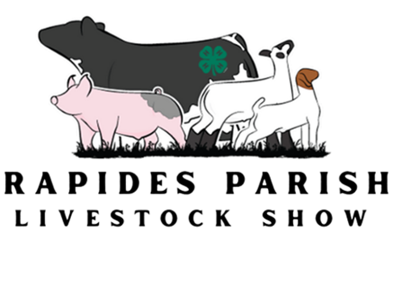 Logo for 2025 Rapides Parish Livestock Show