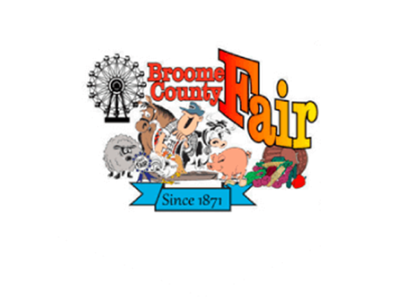 Logo for 2024 Broome County Fair- Open Dairy/Beef and Open Exhibits
