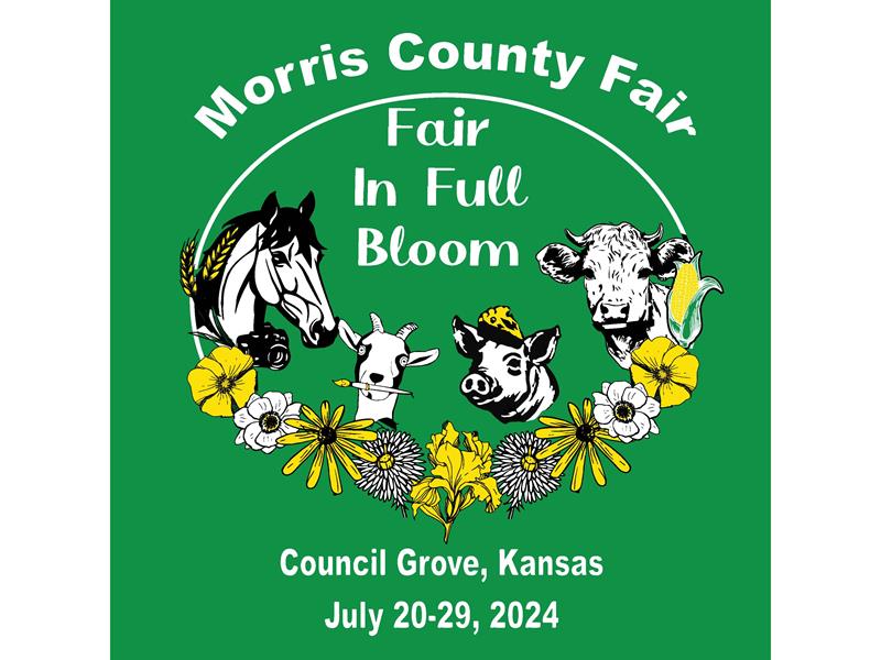 Logo for 2024 Morris County Fair
