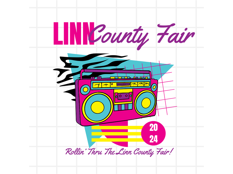 Logo for 2024 Linn County Fair