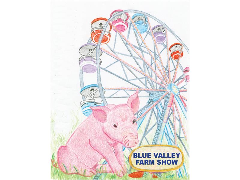 Logo for 2024 Blue Valley Farm Show