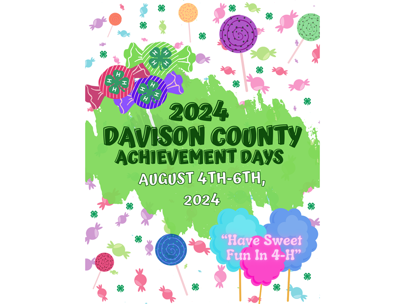 Logo for 2024 Davison County Achievement Days