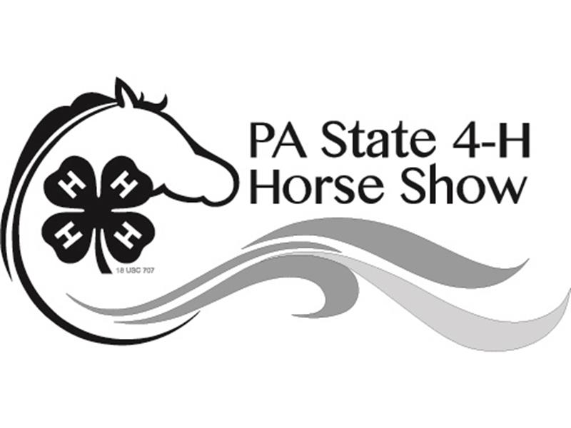 Logo for 2024 Pennsylvania State 4-H Horse Show