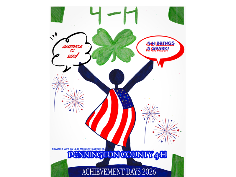Logo for 2026 Pennington County 4-H - Central States Fair